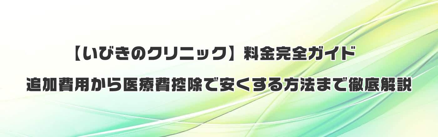 【いびきのクリニック】料金完全ガイド|追加費用から医療費控除で安くする方法まで徹底解説